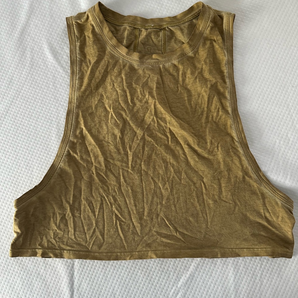 LuluLemon cropped  Tank Top